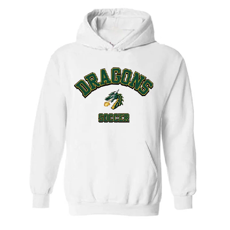Tiffin - NCAA Women's Soccer : Malia Marinelli - Hooded Sweatshirt Hoodie with Rolled Sleeves Casual Relaxed