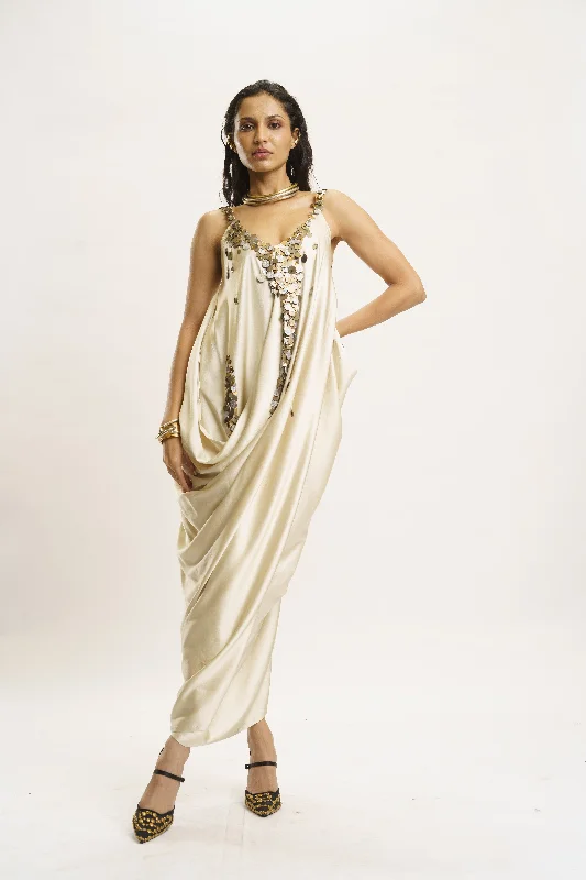 Drapped Dress Tunics Cozy comfortable