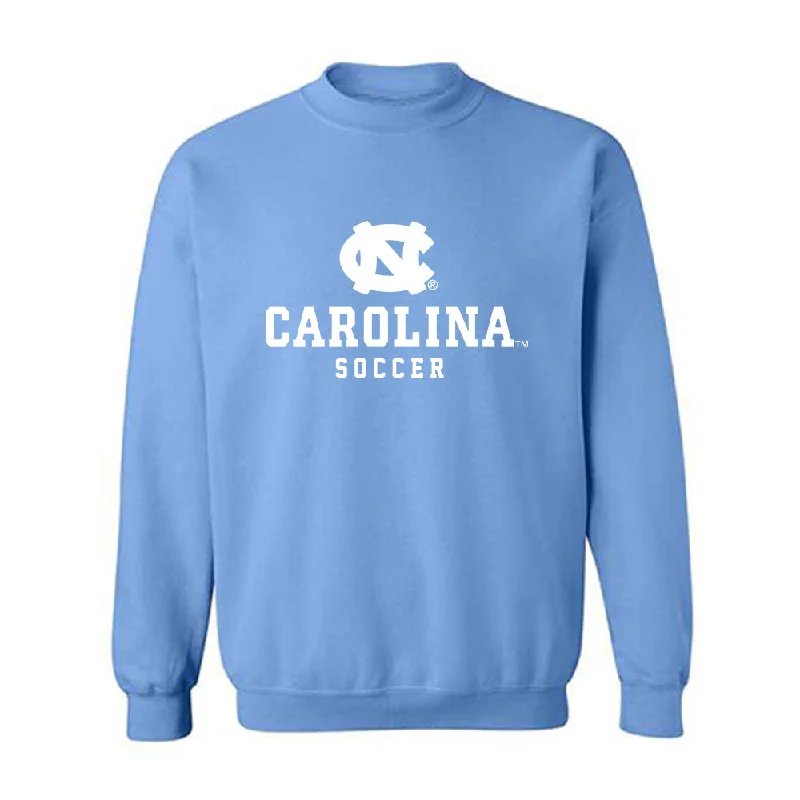 UNC - NCAA Women's Soccer : Caitlin Mara - Classic Shersey Crewneck Sweatshirt Hoodie with Snap Buttons Easy Quick