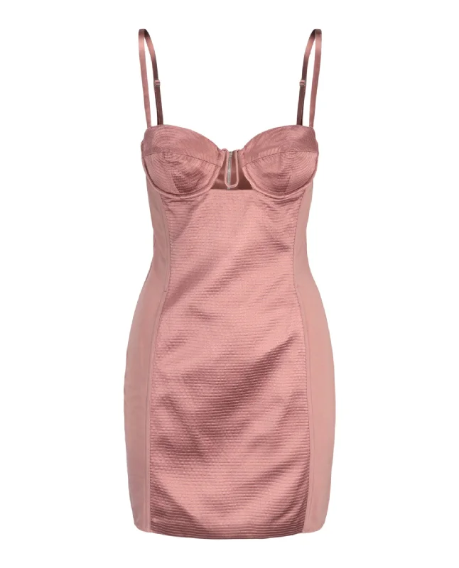 Gucci Womens Cutout Silk Duchesse Dress Tunics Mesh breathable