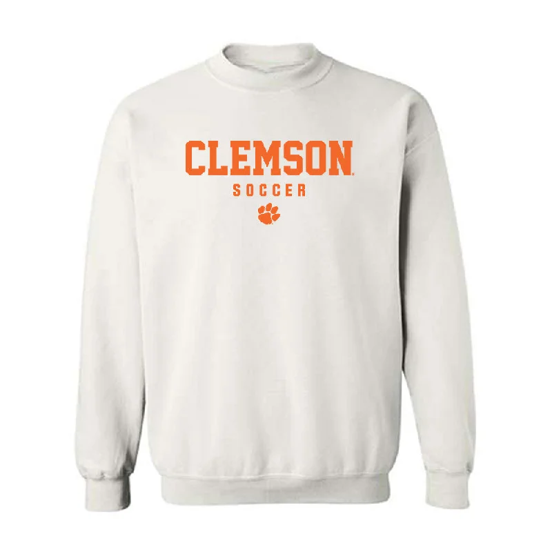 Clemson - NCAA Women's Soccer : Ella Johnson - Classic Shersey Crewneck Sweatshirt Hoodie Dress Longline Feminine