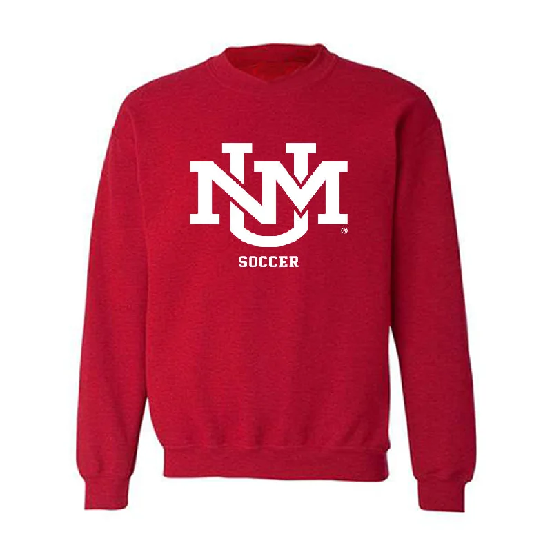 New Mexico - NCAA Women's Soccer : Presley Devey - Classic Fashion Shersey Crewneck Sweatshirt Hoodie with Ribbed Cuffs Snug Fit Comfort