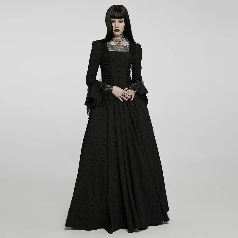 Witch Queen of the Endless Night Long Dress Tunics Cozy comfortable