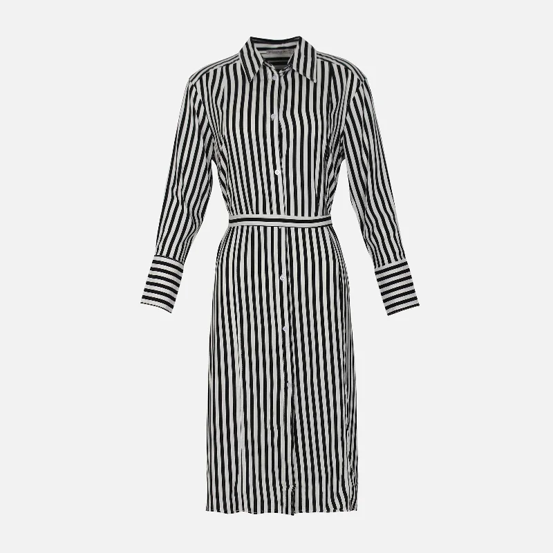 WOMEN WOVEN LONG DRESS Tunics Leisure comfortable