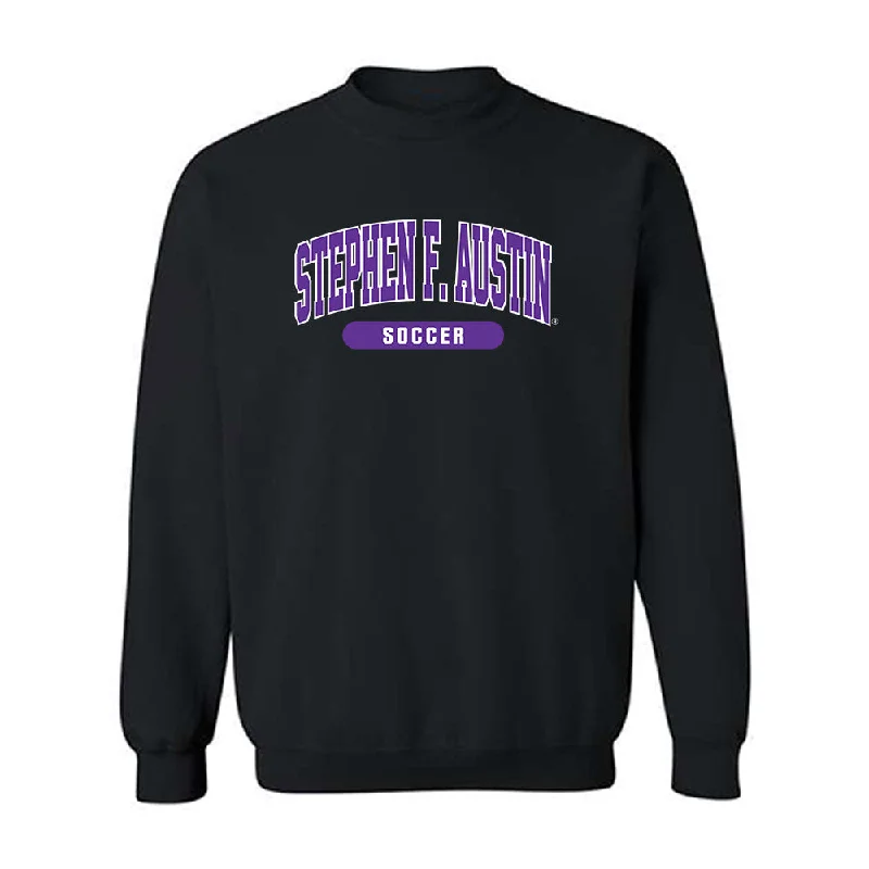 SFA - NCAA Women's Soccer : Alex Bayouth - Crewneck Sweatshirt Hoodie with Typography Text Message