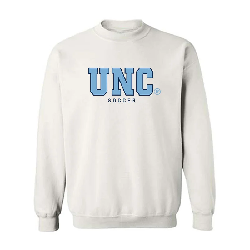 UNC - NCAA Women's Soccer : Caitlin Mara - Classic Shersey Crewneck Sweatshirt Hoodie with Mock Neck Collared Structured