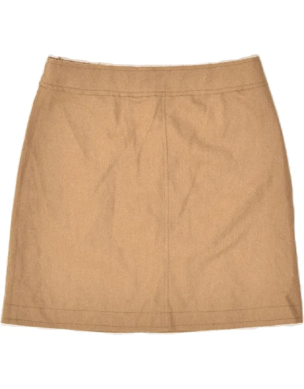 STEFANEL Womens Mini Skirt IT 40 Small W27 Brown corduroy skirt durable