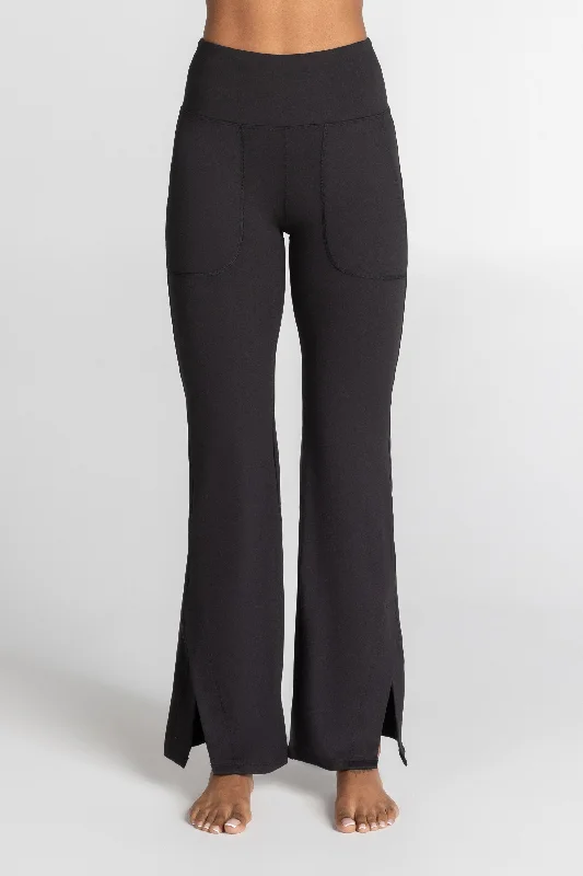 Groove Ultra High Waist Flare Leggings Comfortable Bootcut Workout Leggings