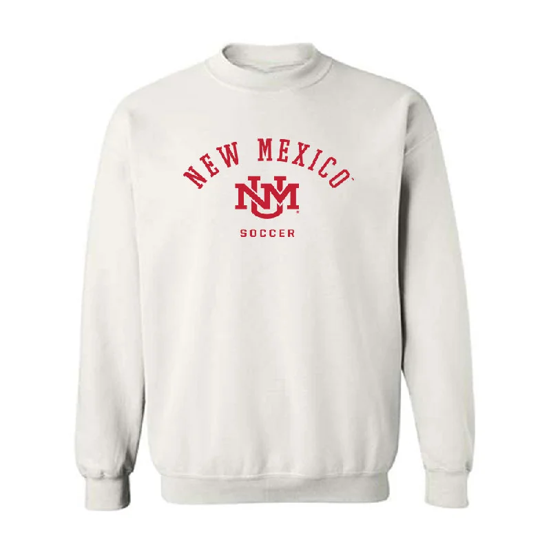 New Mexico - NCAA Women's Soccer : Presley Devey - Classic Fashion Shersey Crewneck Sweatshirt Hoodie with Illustration Artistic Creative