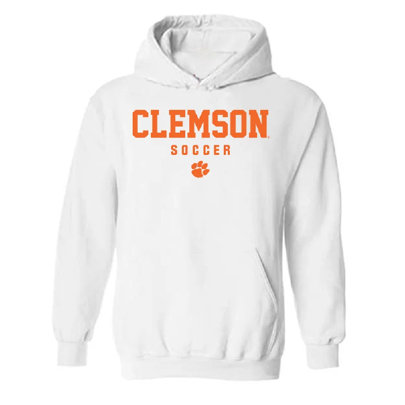 Clemson - NCAA Women's Soccer : Ella Johnson - Classic Shersey Hooded Sweatshirt Hoodie Sweatshirt Pullover