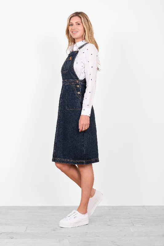 Rayna Pinny Dress Tunics Solid Classic