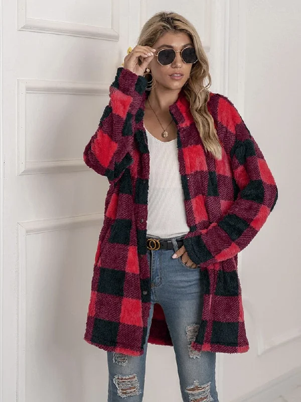 red black plaid