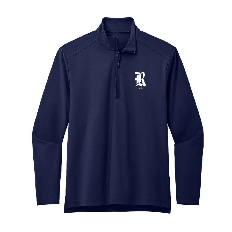 Rice - NCAA Women's Track & Field : Gabbie Love - Premium Quarter Zip Jacket Striped Jacket Polka Dot Jacket Floral Jacket