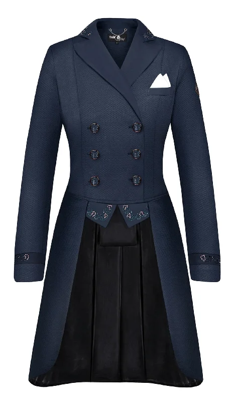 FairPlay Dorothee Comfimesh Chic Rosegold Dressage Show Coat Wool Cashmere Tweed