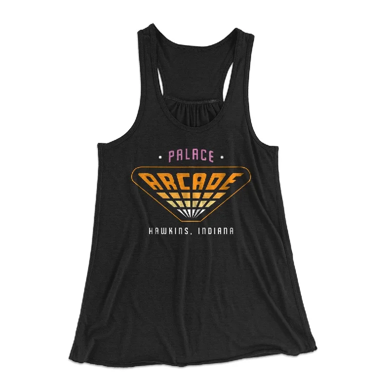 Palace Arcade Women's Flowey Tank Top adorable tank top