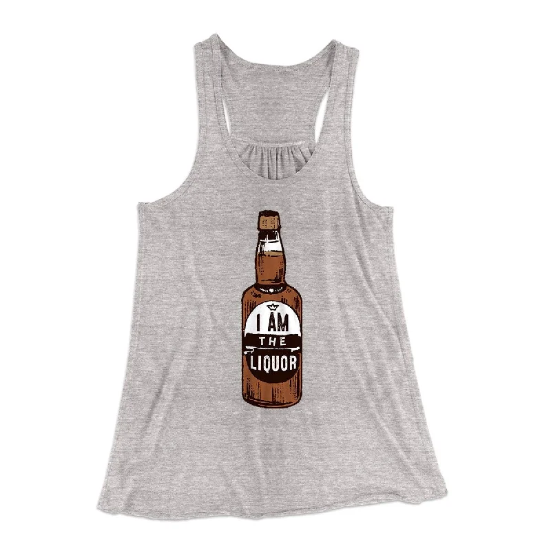 I am the Liquor Women's Flowey Tank Top fashionable tank top