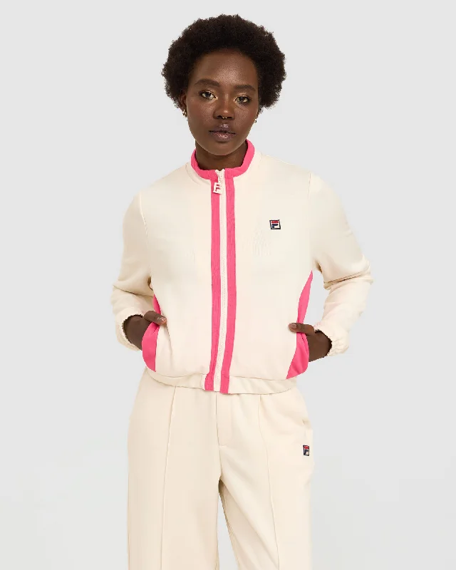 Women's Grason Track Jacket Tailored Jacket Straight Jacket A-Line Jacket