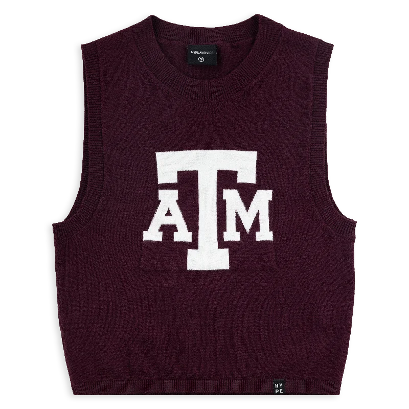 Texas A&M Ivy Knitted Tank boho tank top