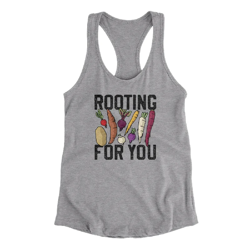 Rooting For You Women's Racerback Tank lounge tank top