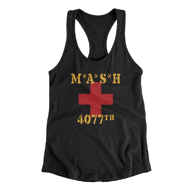 Mash 4077Th Women's Racerback Tank slim fit tank