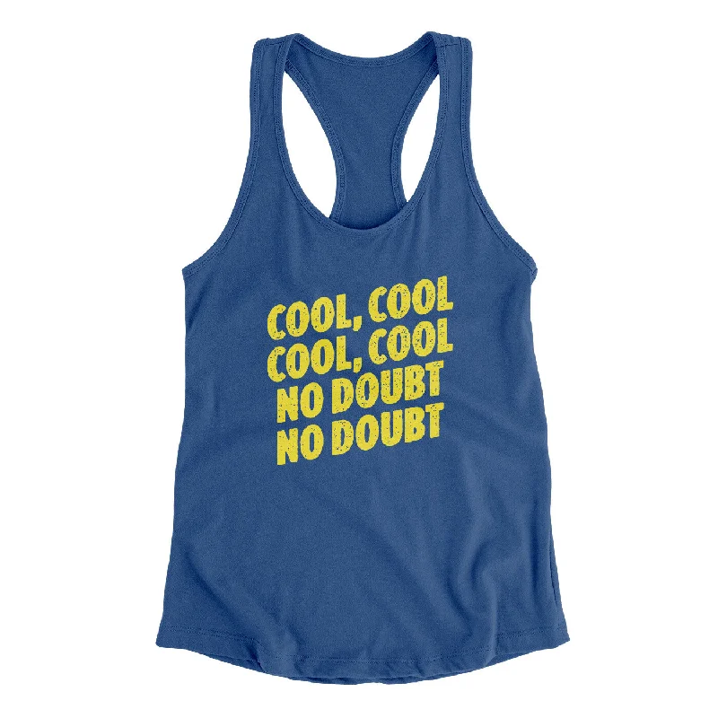 Cool Cool No Doubt No Doubt Women's Racerback Tank mint tank top
