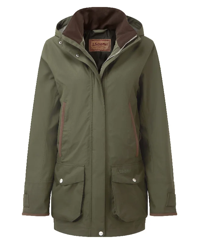 Teal Ultralight Coat - Forest Trench Raincoat Windbreaker