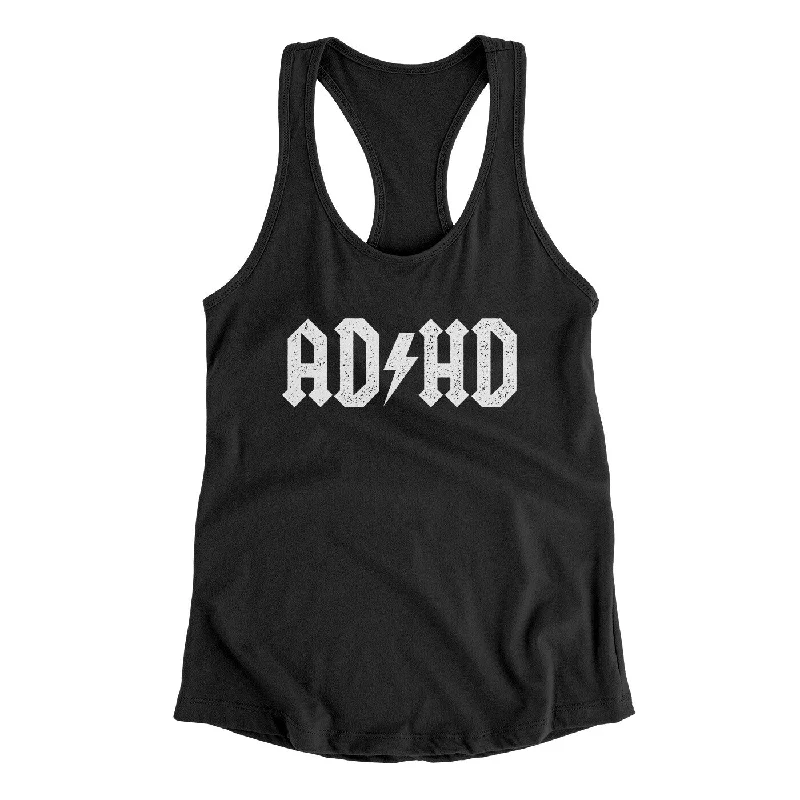Adhd Women's Racerback Tank lime green tank