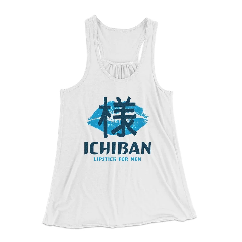 Ichiban Lipstick Women's Flowey Tank Top cotton tank top