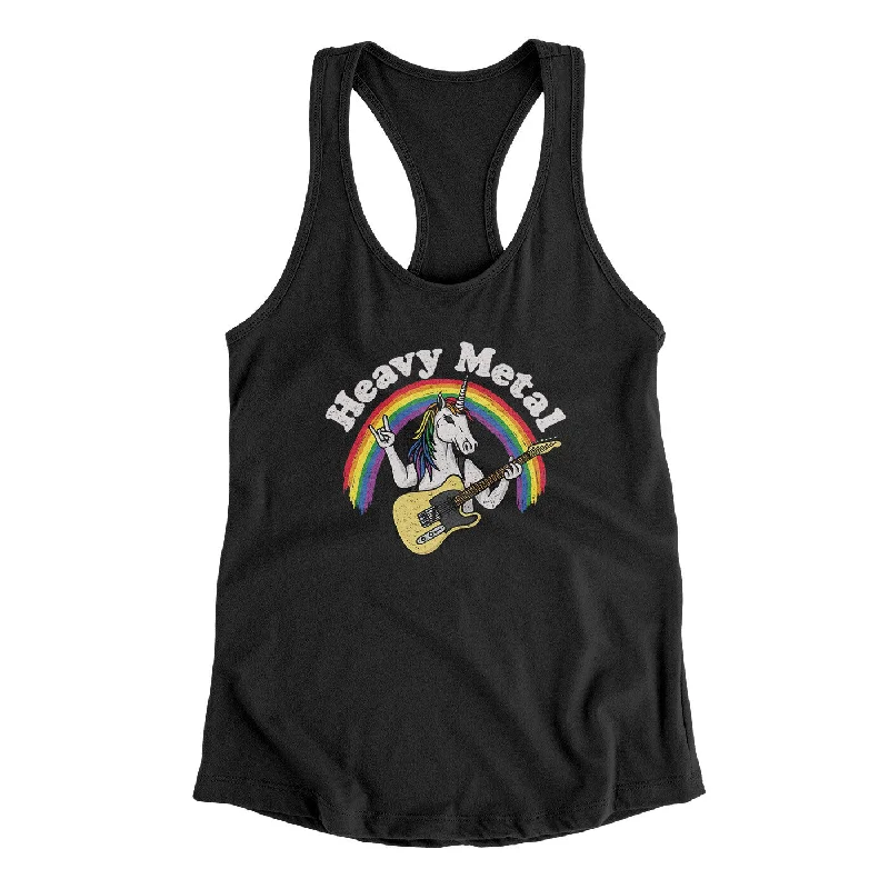 Heavy Metal Women's Racerback Tank strappy tank top