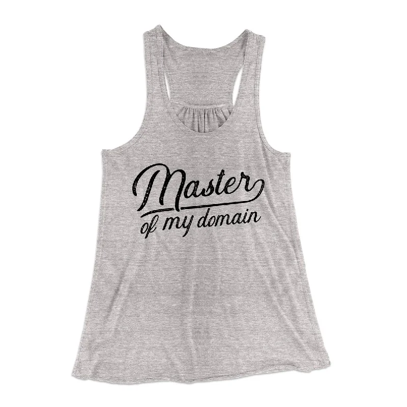 Master of my Domain Women's Flowey Tank Top chic tank top