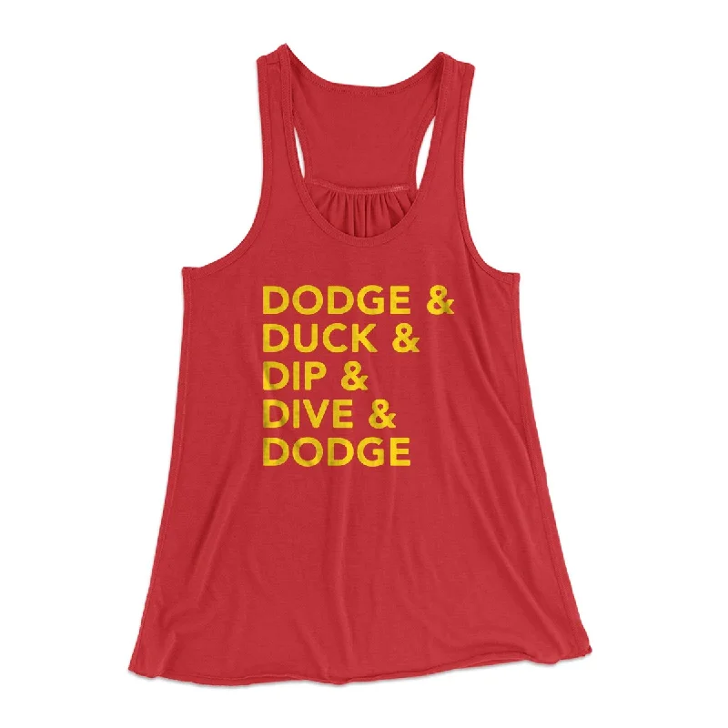 5 D's of Dodgeball Women's Flowey Tank Top cozy tank top