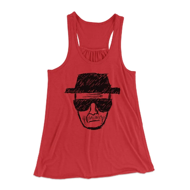 Heisenberg Women's Flowey Tank Top low neck tank