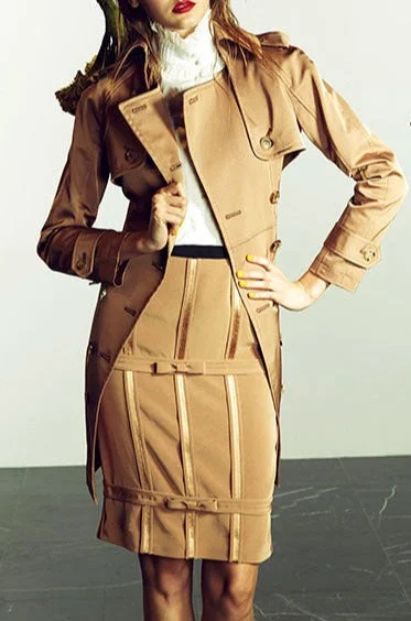 TRENCH COAT Kimono Robe Cloak