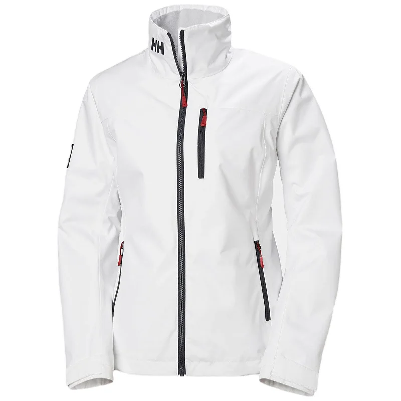 Helly Hansen Women's White Crew Jacket 2.0 Lace Jacket Ribbed Jacket Sequined Jacket