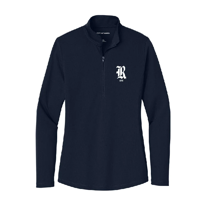 Rice - NCAA Women's Track & Field : Gabbie Love - Women's Lightweight Quarter Zip Jacket Fleece Fabric Down Fabric Feather Fabric