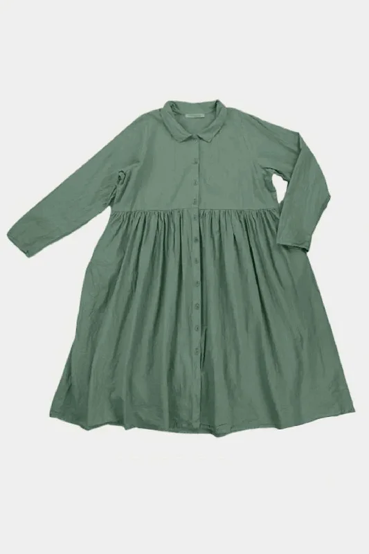 Brullook Cotton Coat Embroidered Appliqued Beaded
