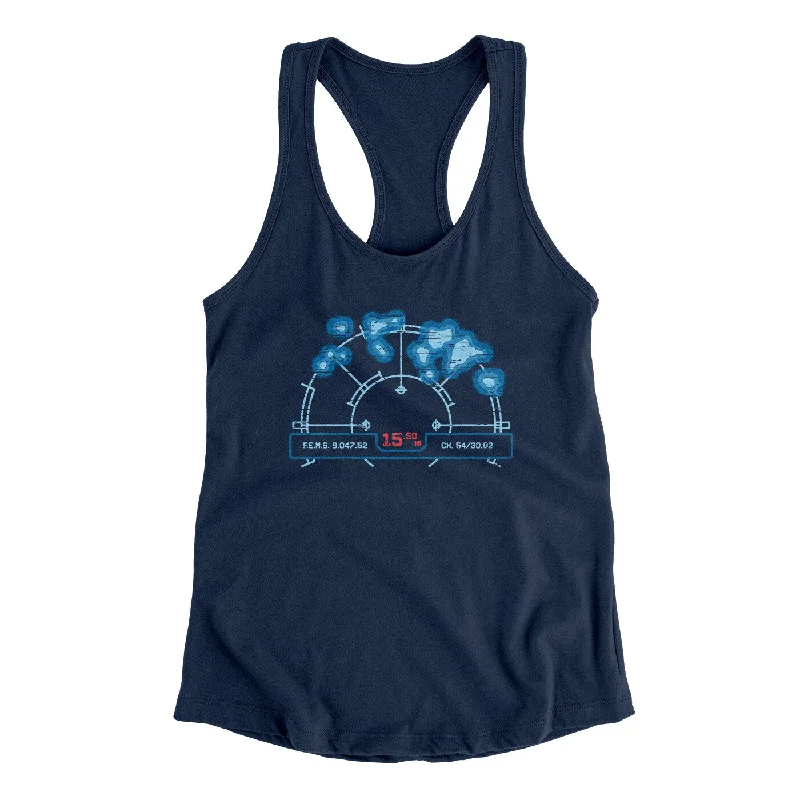 Motion Tracker Women's Racerback Tank flirty tank top