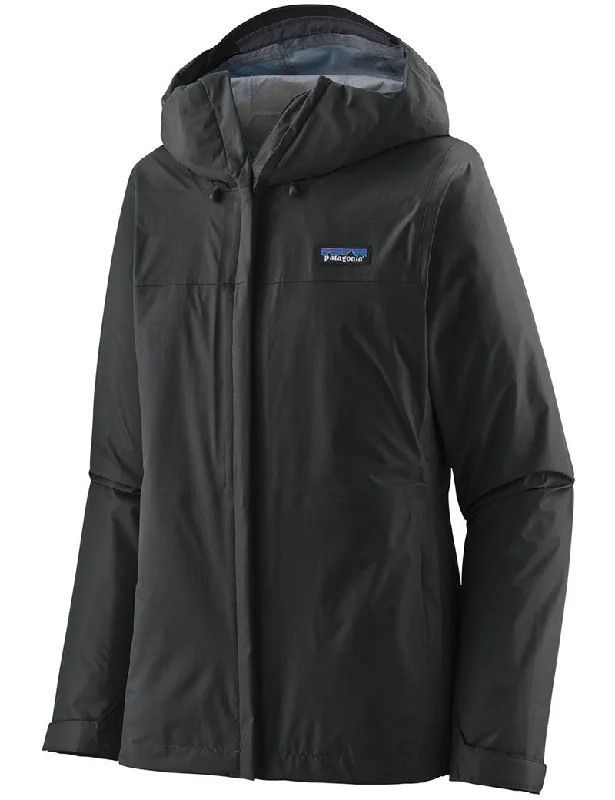 Patagonia W's Torrentshell 3L Rain Jacket Black Striped Jacket Polka Dot Jacket Floral Jacket