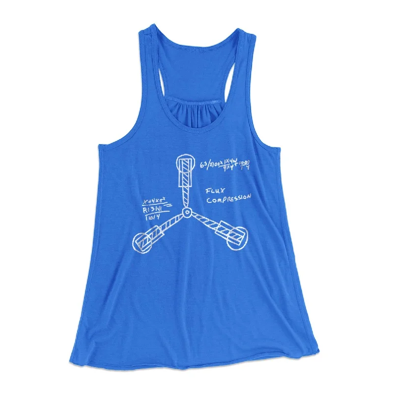 Flux Capacitor Women's Flowey Tank Top lavender tank top