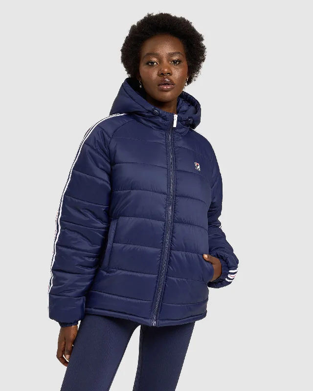 Women's Alisa Puffer Jacket Insulated Jacket Fitted Jacket Loose Jacket