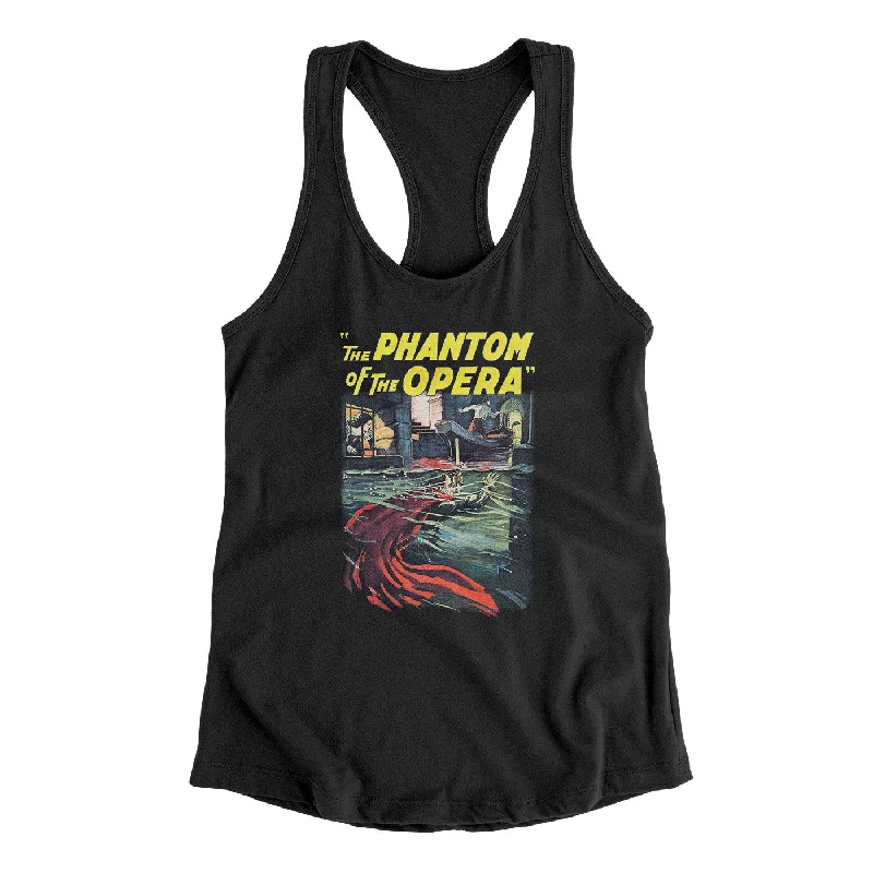Phantom Of The Opera Women's Racerback Tank rhinestone tank top