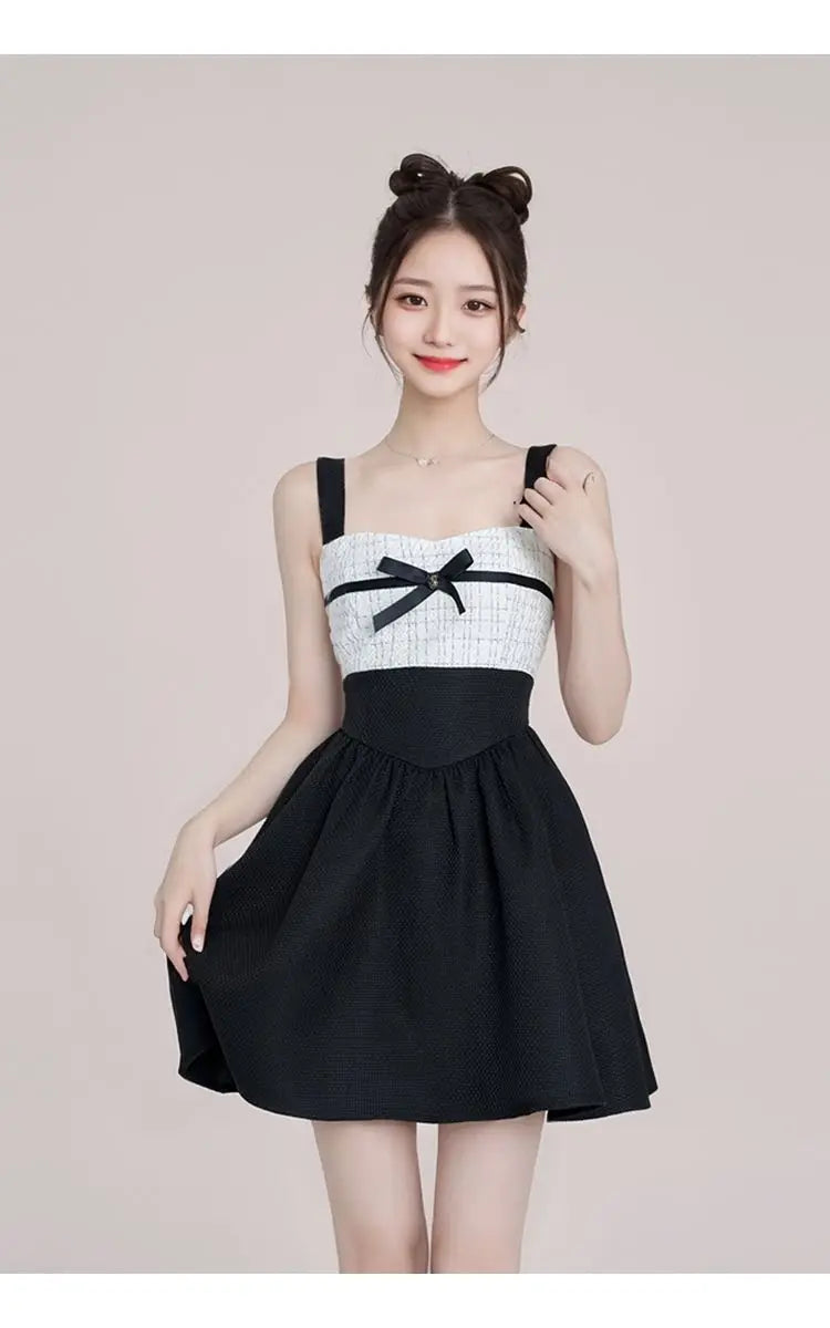 suspender dress