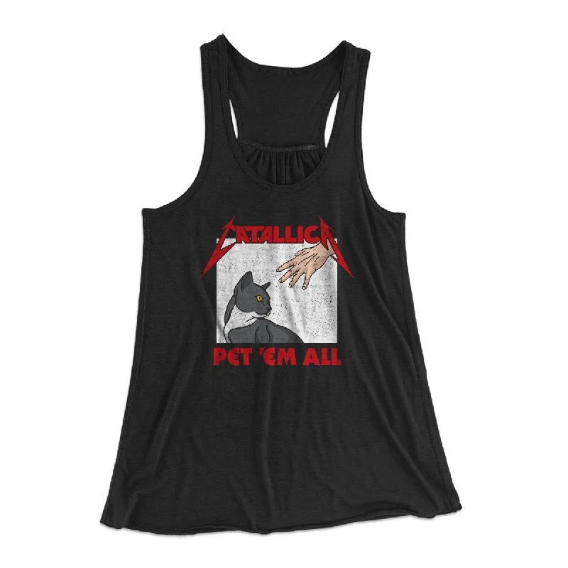 Catallica Women's Flowey Tank Top cotton tank top