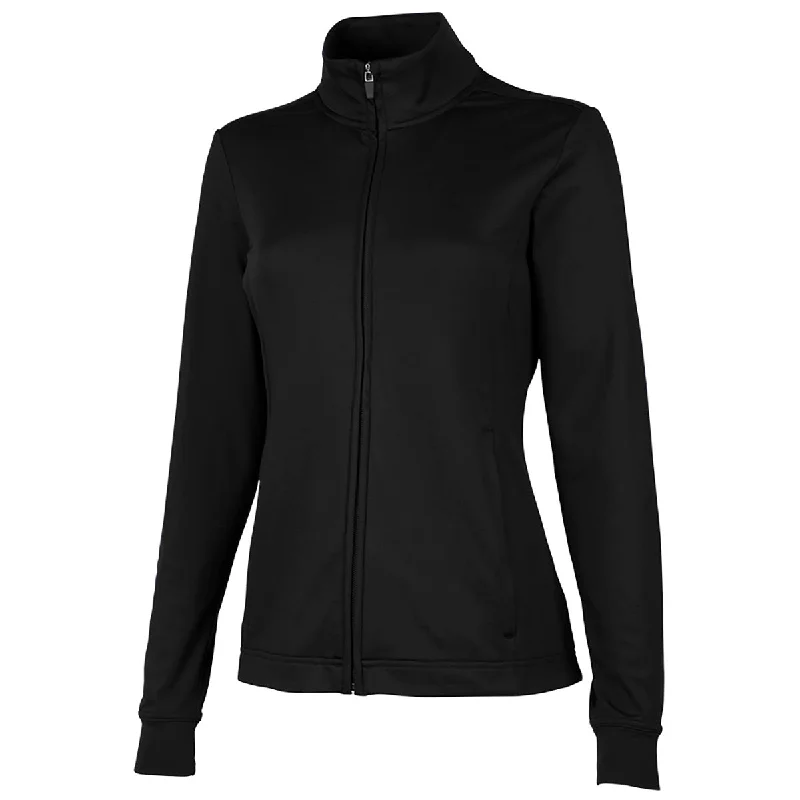 Charles River Women's Black NU Fitness Jacket Lace Jacket Ribbed Jacket Sequined Jacket