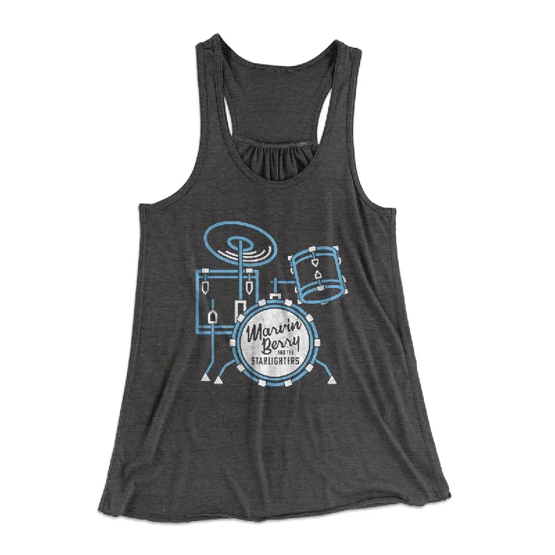 Marvin Berry and the Starlighters Women's Flowey Tank Top v-neck tank top