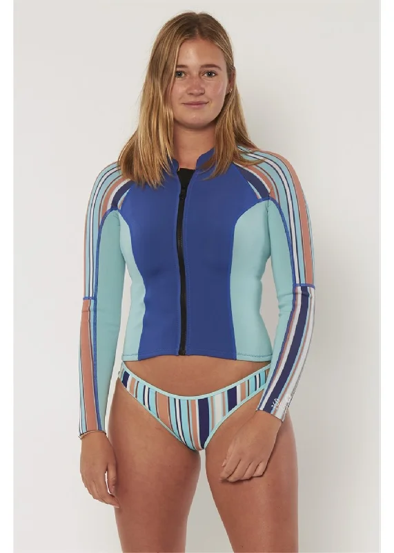 Sisstr Summer Seas 2mm Wetsuit Jacket Jersey Jacket Tulle Jacket Batik Jacket