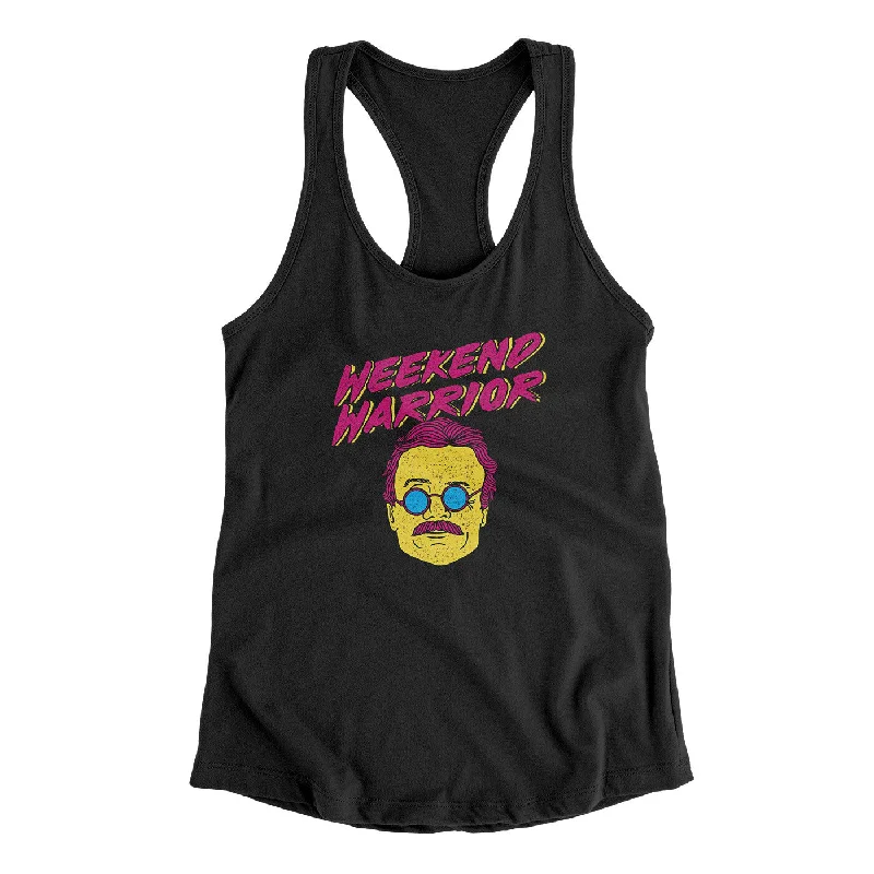 Weekend Warrior Women's Racerback Tank athletic tank top