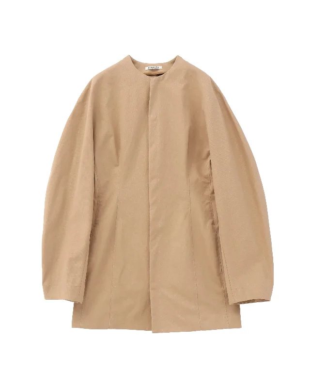 WASHED FINX CHINO HALF COAT Coat Overcoat Trench Coat
