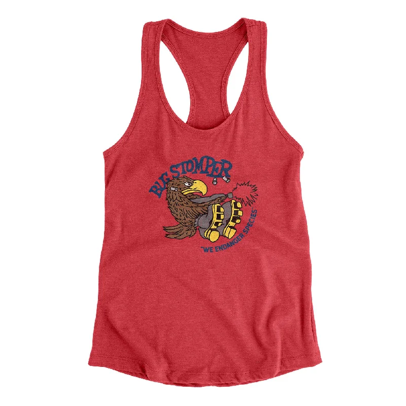 Bug Stomper Women's Racerback Tank flexible tank top