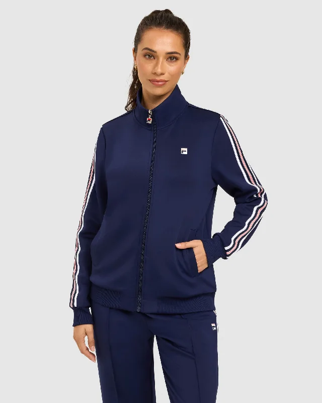 Women's Ivy Jacket Collared Jacket Crew Neck Jacket Turtle Neck Jacket